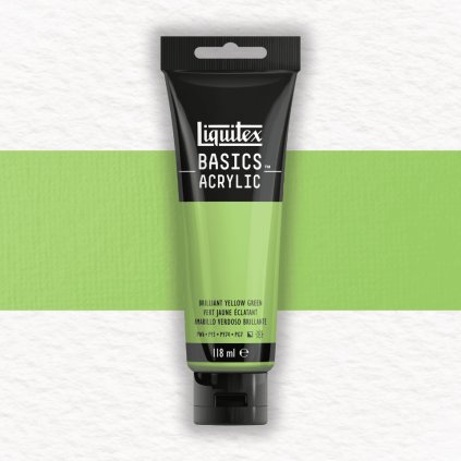 AKRYLOVÁ FARBA - LIQUITEX - BASICS ACRYLIC - 118 ML | 840 BRILLIANT YELLOW GREEN