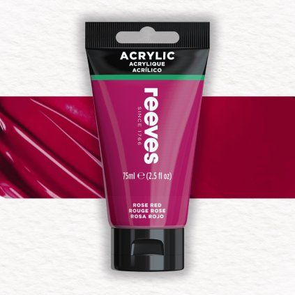 Reeves akrylová farba 75 ml | 05 Rose Red