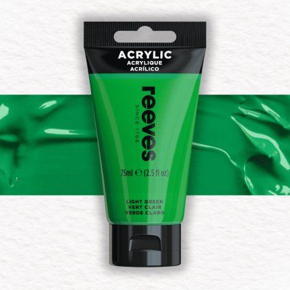 Reeves akrylová farba 75 ml | 12 Light Green