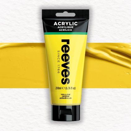 Reeves akrylová farba 200 ml | Yellow