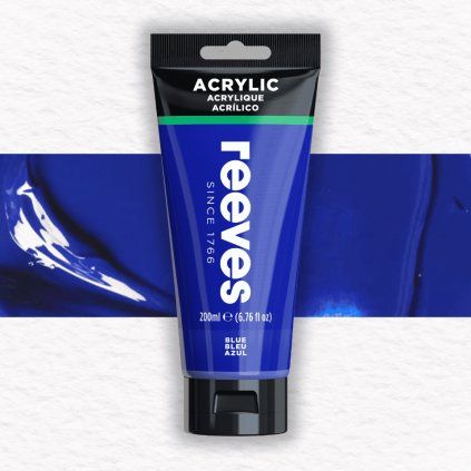 Reeves akrylová farba 200 ml | Blue