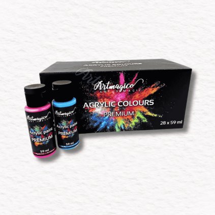 AKRYLOVÉ FARBY - ARTMAGICO - PREMIUM | 28x59 ML