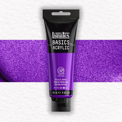 AKRYLOVÁ FARBA - LIQUITEX - BASICS ACRYLIC - 118 ML | 340 METALLIC PURPLE