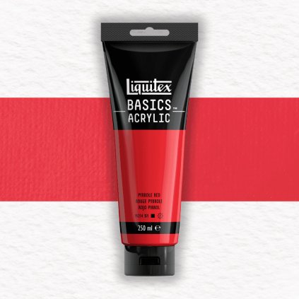 AKRYLOVÁ FARBA - LIQUITEX - BASICS ACRYLIC - 250 ML | 321 PYRROLE RED
