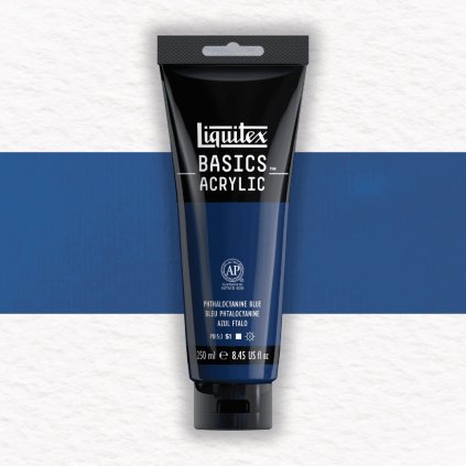 AKRYLOVÁ FARBA - LIQUITEX - BASICS ACRYLIC - 250 ML | 316 PHTHALOCYANINE BLUE