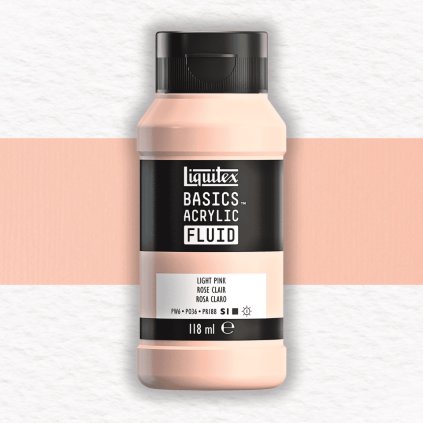 AKRYLOVÁ FARBA - LIQUITEX - BASICS ACRYLIC FLUID - 118 ML | 810 LIGHT PINK