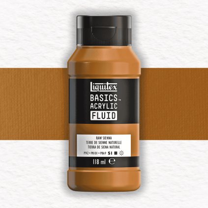 AKRYLOVÁ FARBA - LIQUITEX - BASICS ACRYLIC FLUID - 118 ML | 330 RAW SIENNA