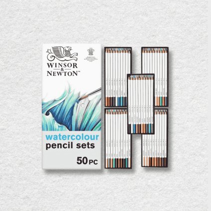 AKVARELOVÉ CERUZKY - WINSOR & NEWTON - STUDIO COLLECTION - SADY | 50 KS
