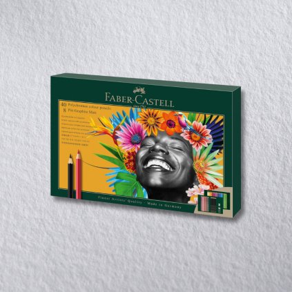 CERUZKY - FABER CASTELL - POLYCHROMOS & PITT GRAPHITE MATT | 50 KS