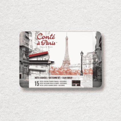 SKICOVACIA SADA - CONTÉ À PARIS | 15 KS