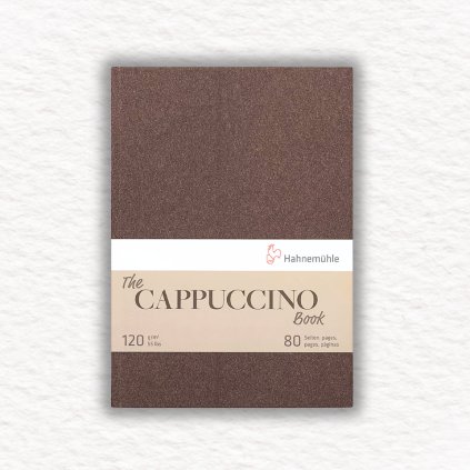 SKICÁR - HAHNEMÜHLE - THE CAPPUCCINO BOOK - 120 GSM - 40 LISTOV | A5