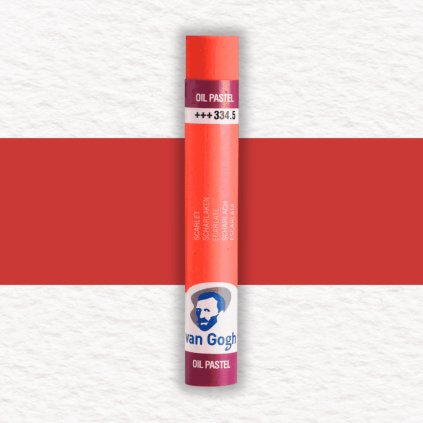 OLEJOVÝ PASTEL - VAN GOGH | 334.5 SCARLET