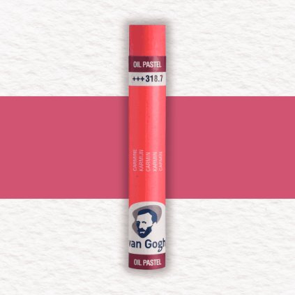 OLEJOVÝ PASTEL - VAN GOGH | 318.7 CARMINE