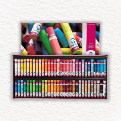 OLEJOVÉ PASTELY - VAN GOGH - COMPLETE COLLECTION SET | 60 KS