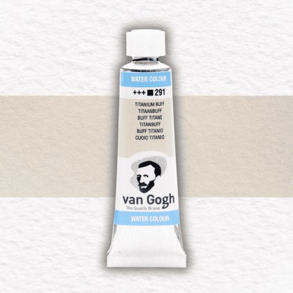AKVARELOVÁ FARBA - VAN GOGH - 10 ML | 291 TITANIUM BUFF