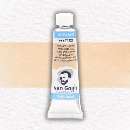 AKVARELOVÁ FARBA - VAN GOGH - 10 ML | 224 NAPLES YELLOW RED