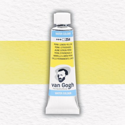 AKVARELOVÁ FARBA - VAN GOGH - 10 ML | 254 PERMANENT LEMON YELLOW