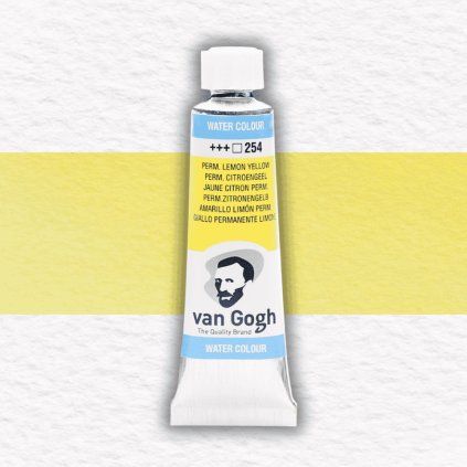 Van Gogh akvarelová farba - 10 ml | 254 Permanent Lemon Yellow