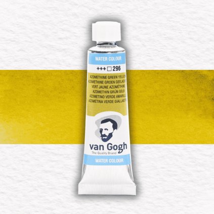 AKVARELOVÁ FARBA - VAN GOGH - 10 ML | 296 AZOMETHINE GREEN YELLOW