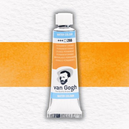 AKVARELOVÁ FARBA - VAN GOGH - 10 ML | 266 PERMANENT ORANGE