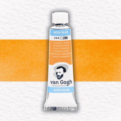 Van Gogh akvarelová farba - 10 ml | 266 Permanent Orange