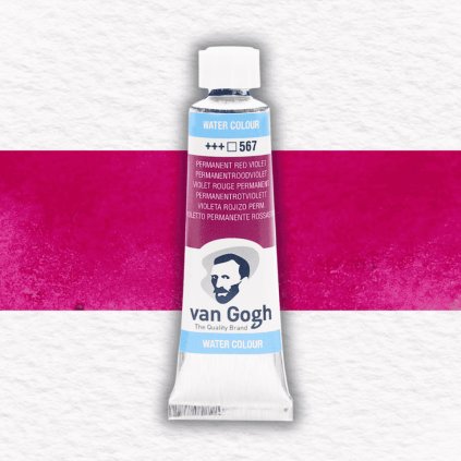AKVARELOVÁ FARBA - VAN GOGH - 10 ML | 567 PERMANENT RED VIOLET