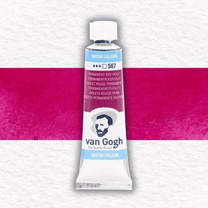 Van Gogh akvarelová farba - 10 ml | 567 Permanent Red Violet