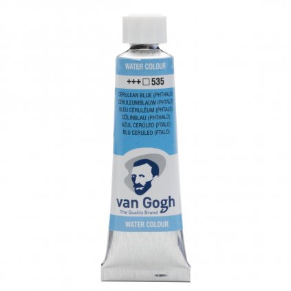 AKVARELOVÁ FARBA - VAN GOGH - 10 ML - 535 CERULEAN BLUE (PHTHALO)