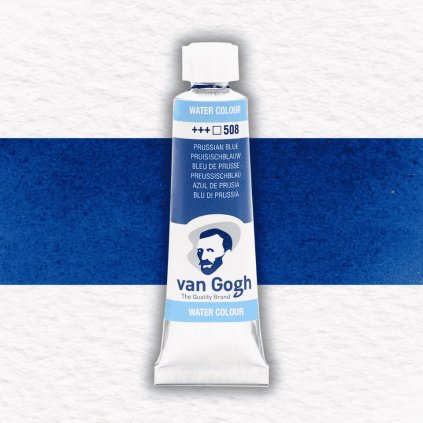 AKVARELOVÁ FARBA - VAN GOGH - 10 ML | 508 PRUSSIAN BLUE