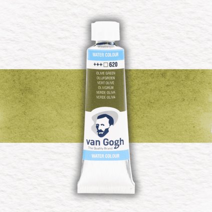 AKVARELOVÁ FARBA - VAN GOGH - 10 ML | 620 OLIVE GREEN