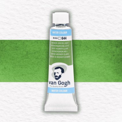 AKVARELOVÁ FARBA - VAN GOGH - 10 ML | 644 HOOKER GREEN LIGHT