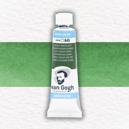AKVARELOVÁ FARBA - VAN GOGH - 10 ML | 645 HOOKER GREEN DEEP