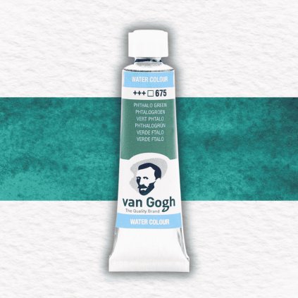 AKVARELOVÁ FARBA - VAN GOGH - 10 ML | 675 PHTHALO GREEN