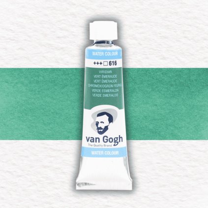 AKVARELOVÁ FARBA - VAN GOGH - 10 ML | 616 VIRIDIAN