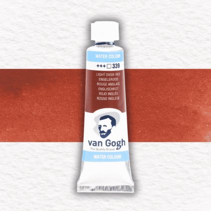 AKVARELOVÁ FARBA - VAN GOGH - 10 ML | 339 LIGHT OXIDE RED