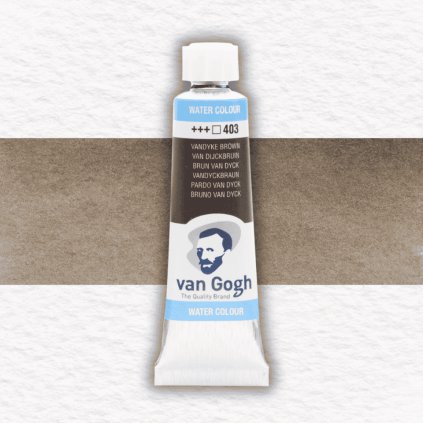 AKVARELOVÁ FARBA - VAN GOGH - 10 ML | 403 VANDYKE BROWN