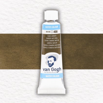 AKVARELOVÁ FARBA - VAN GOGH - 10 ML | 408 RAW UMBER