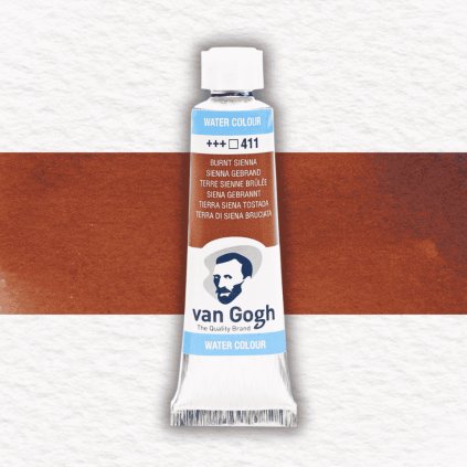 AKVARELOVÁ FARBA - VAN GOGH - 10 ML | 411 BURNT SIENNA