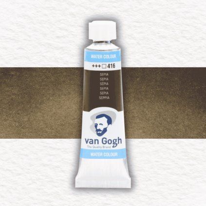 Van Gogh akvarelová farba - 10 ml | 416 Sepia