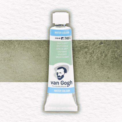 Van Gogh akvarelová farba - 10 ml | 748 Davy's Grey