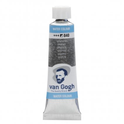 AKVARELOVÁ FARBA - VAN GOGH - 10 ML - 840 GRAPHITE