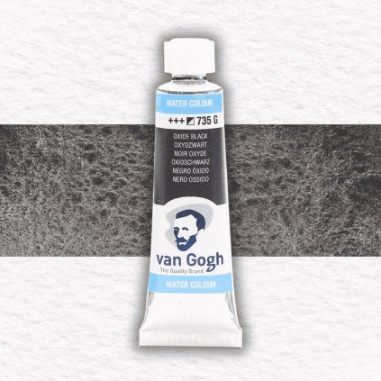 Van Gogh akvarelová farba - 10 ml | 735 Oxide Black