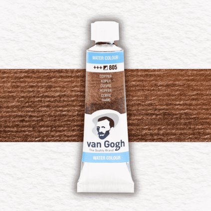 AKVARELOVÁ FARBA - VAN GOGH - 10 ML | 805 COPPER
