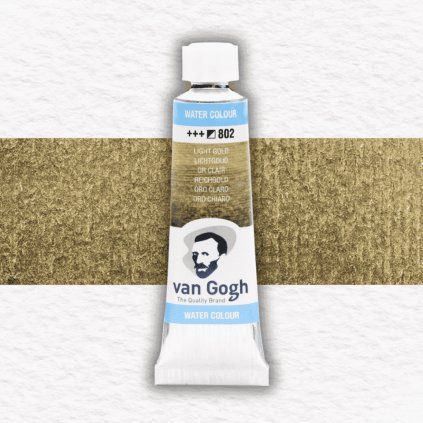 Van Gogh akvarelová farba - 10 ml | 802 Light Gold