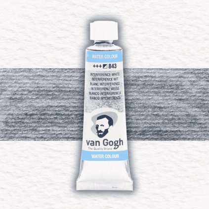 AKVARELOVÁ FARBA - VAN GOGH - 10 ML | 843 INTERFERENCE WHITE
