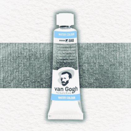AKVARELOVÁ FARBA - VAN GOGH - 10 ML | 848 INTERFERENCE GREEN