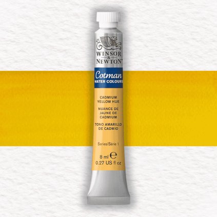 AKVARELOVÁ FARBA - WINSOR & NEWTON - COTMAN - 8 ML | CADMIUM YELLOW HUE