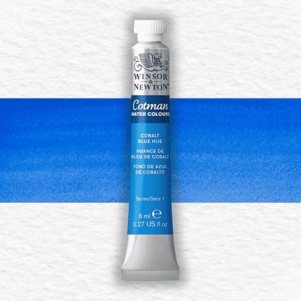 AKVARELOVÁ FARBA - WINSOR & NEWTON - COTMAN - 8 ML | COBALT LIGHT BLUE HUE