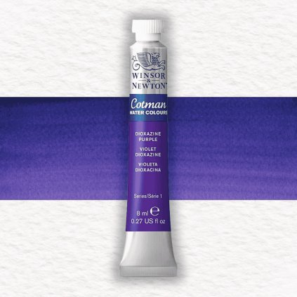 AKVARELOVÁ FARBA - WINSOR & NEWTON - COTMAN - 8 ML | DIOXAZINE PURPLE