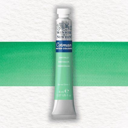Winsor & Newton Cotman akvarelová farba 8 ml | Emerald